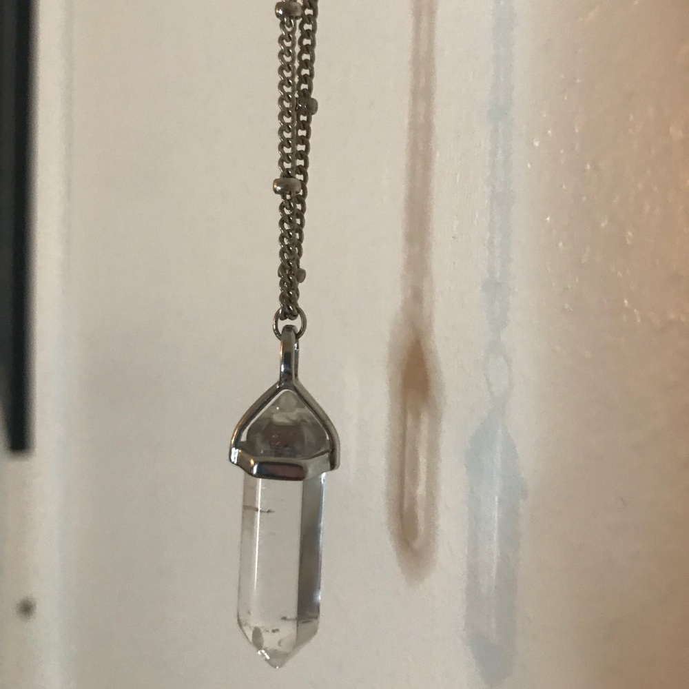 Clear Crystal Necklace